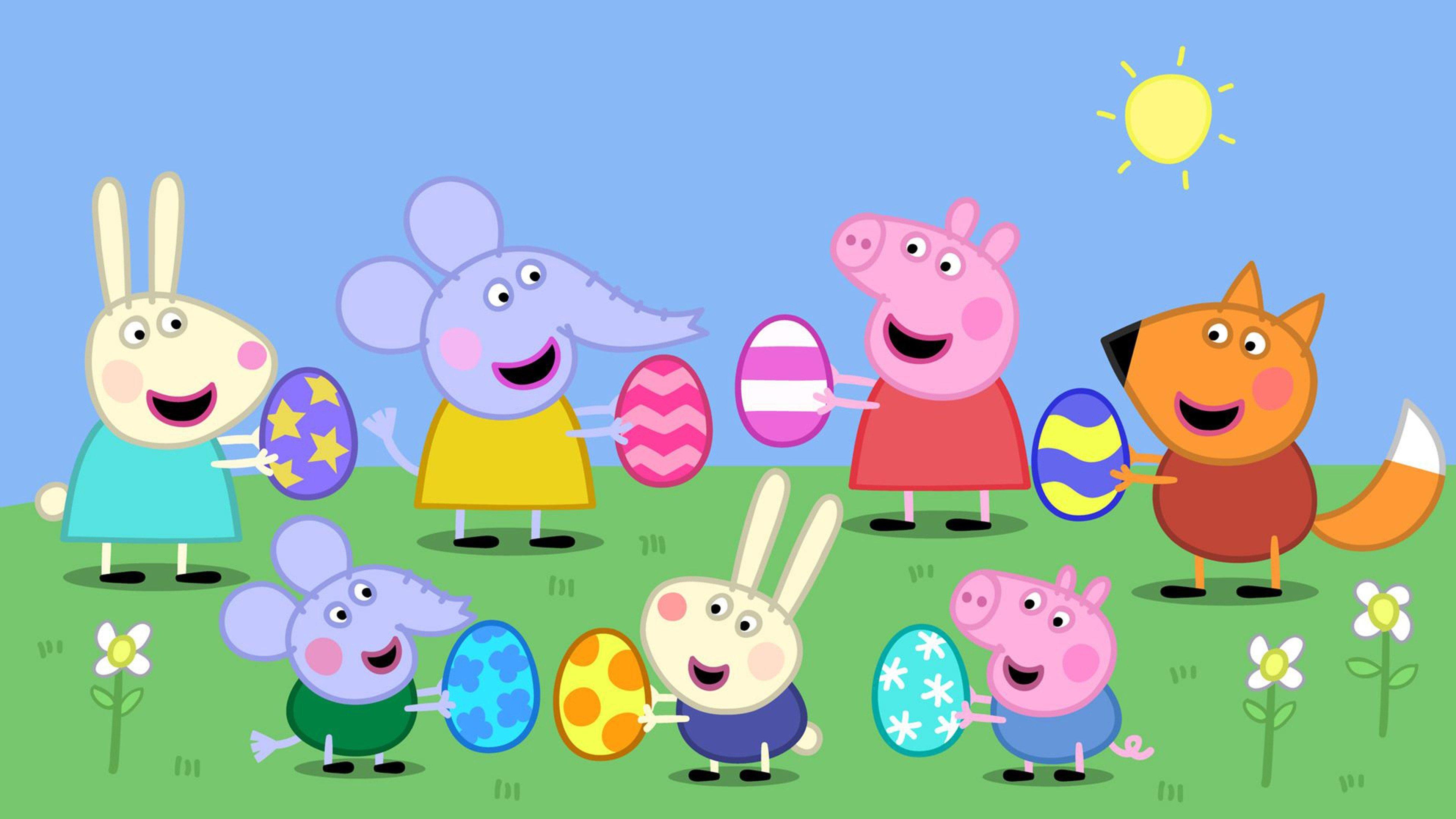 Peppa Pig: Spring; Miss Rabbit's Helicopter; Baby Alexander; Grampy ...