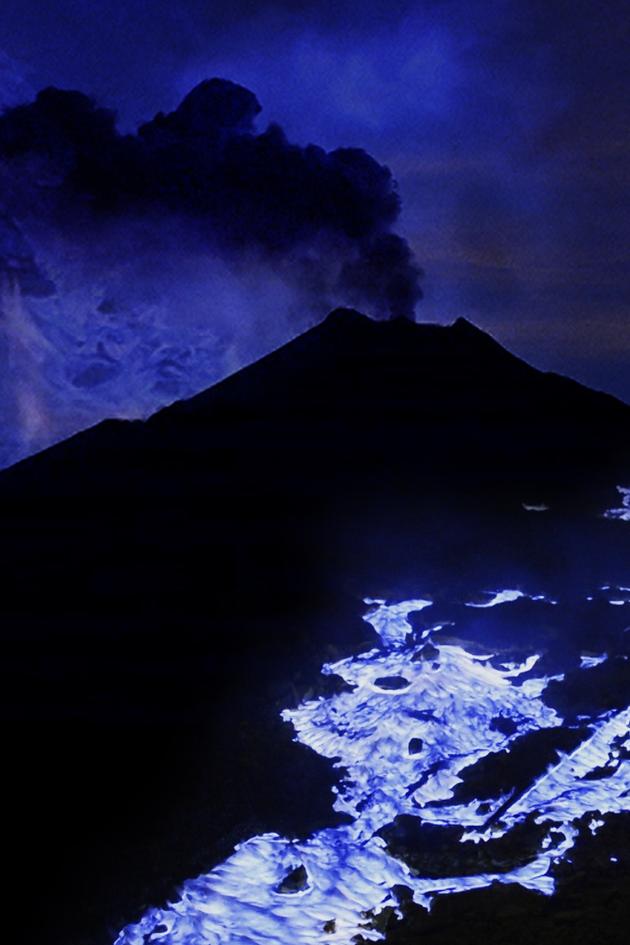 The Blue Volcano: Kawah Ijen