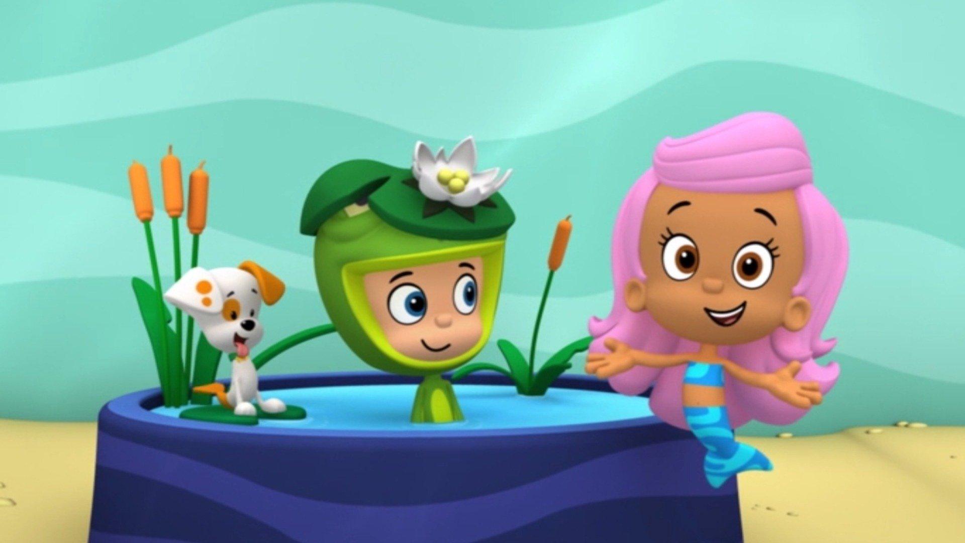 Bubble Guppies The Running of the Bullfrogs!