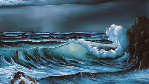 Black Seascape