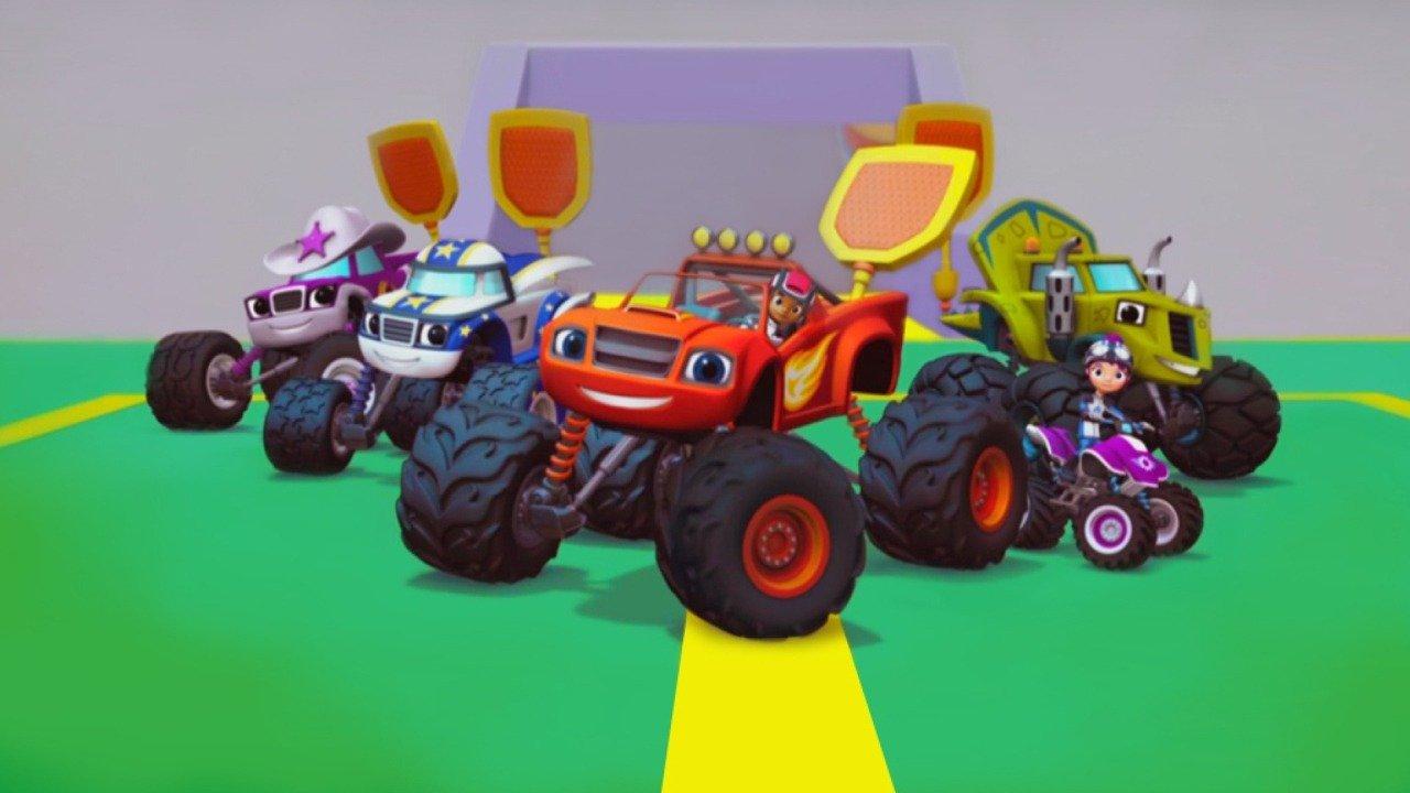Blaze and the Monster Machines: Truckball Team-Up - Blaze And The Monster Machines The Team Truck Challenge