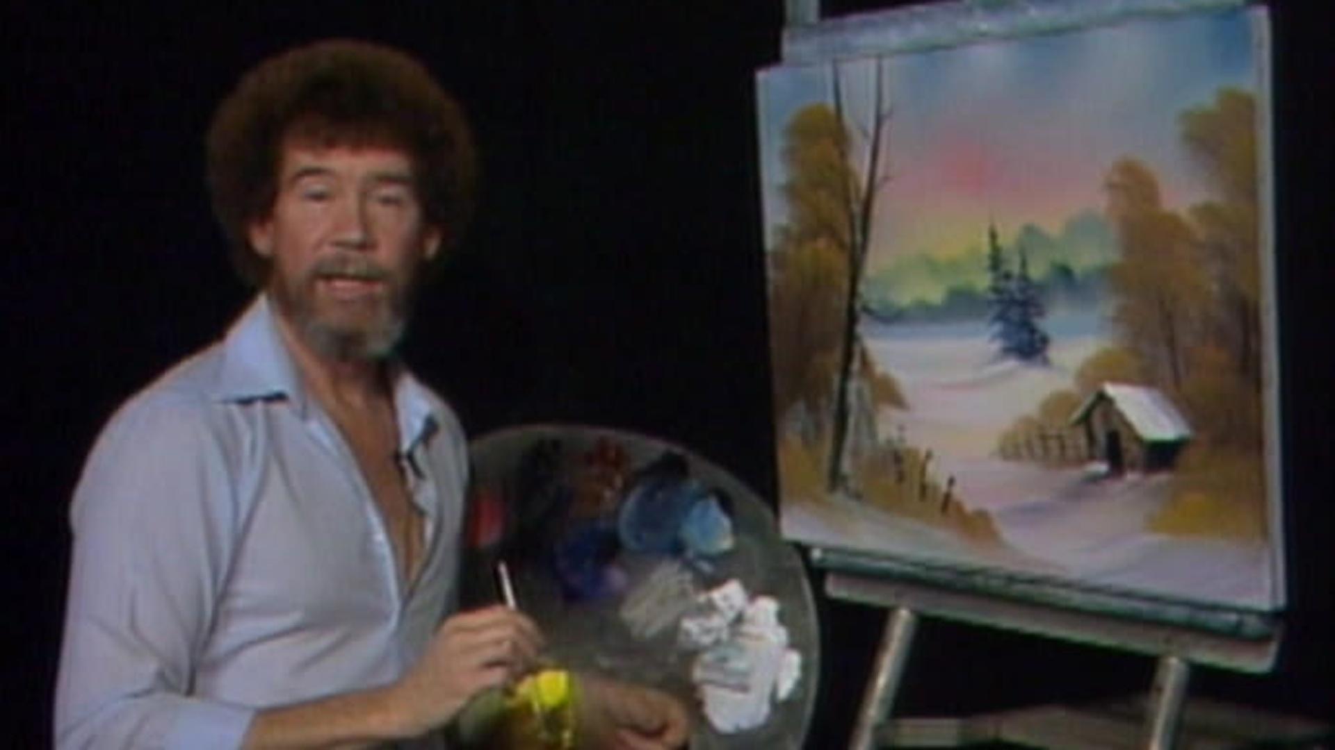 The Joy of Painting with Bob Ross: Winter Hideaway