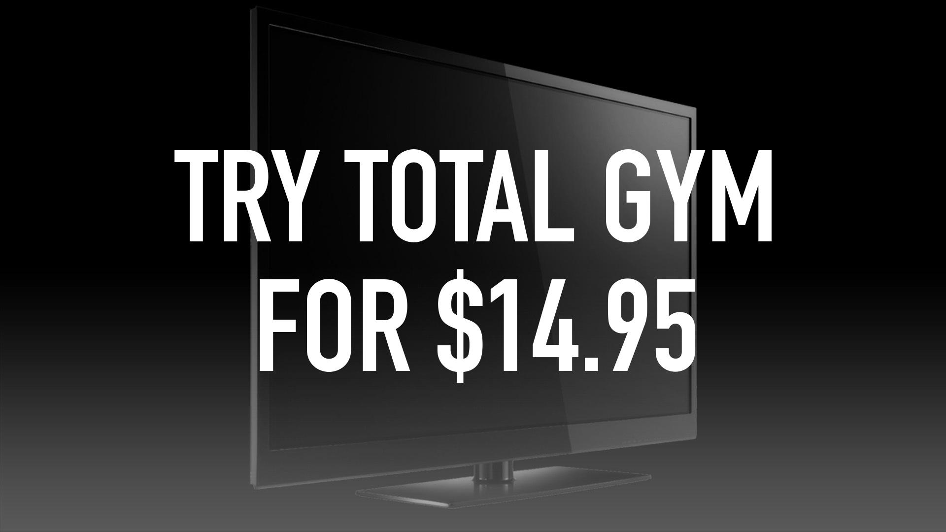 total gym $14.95