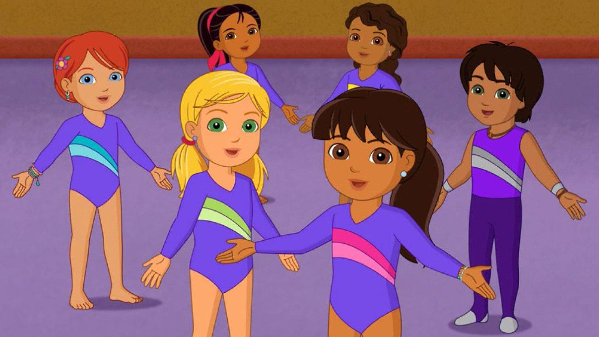 Dora And Friends Into The City Gymnastics Tournament Of Light - Dora And Fr...