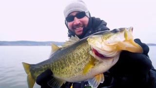 Monster Bass in the Dead of Winter