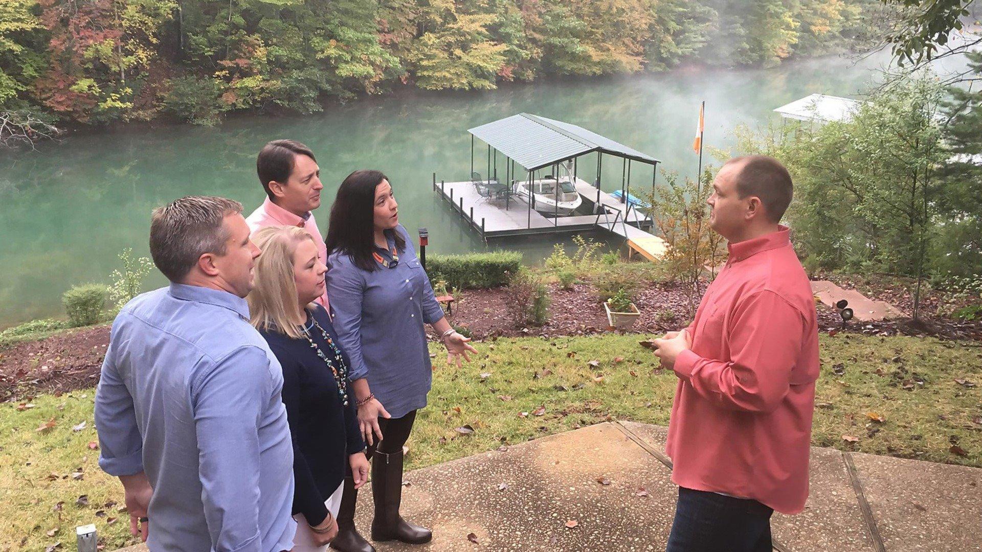 Lakefront Bargain Hunt A Lake House Between Friends