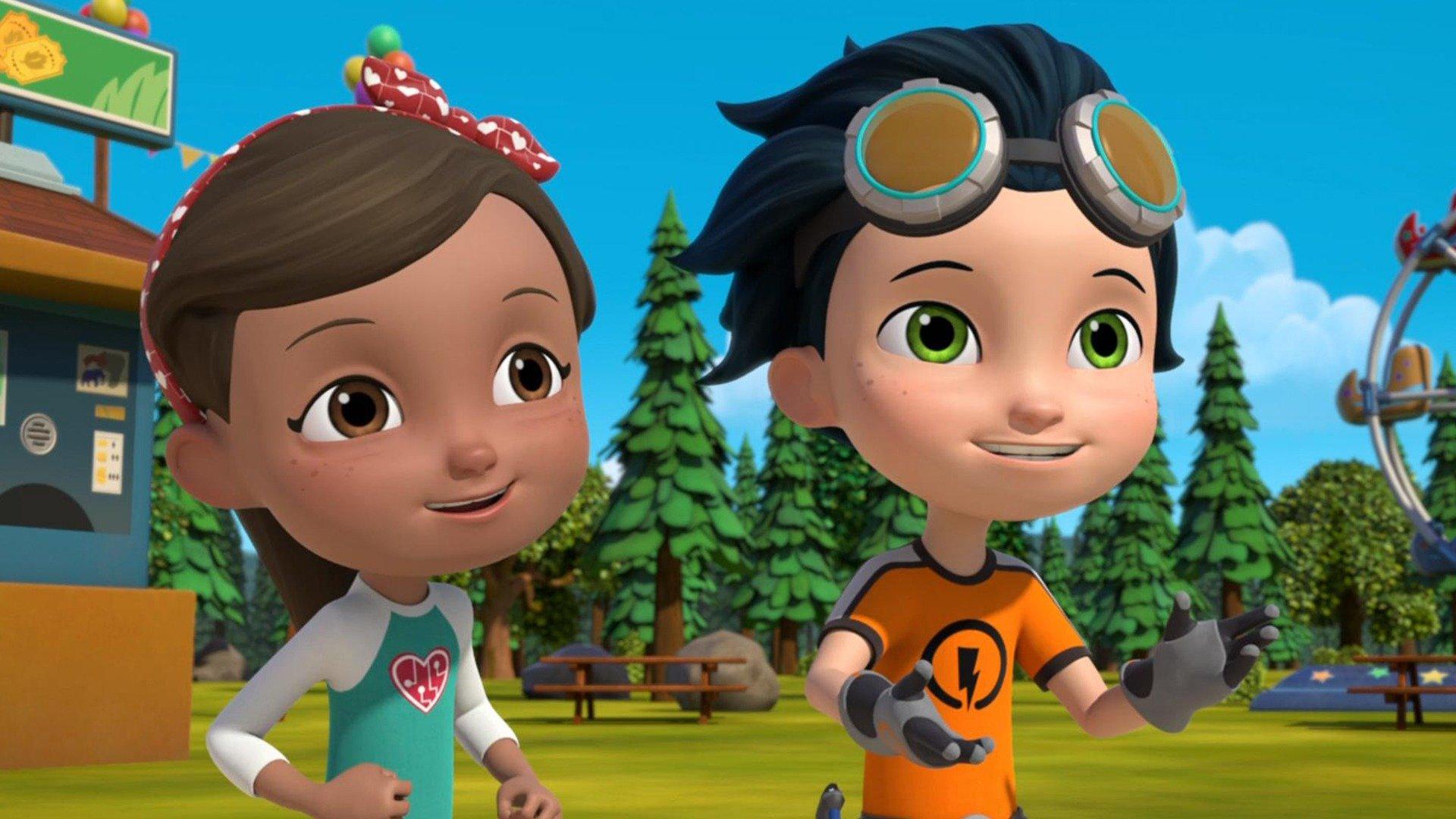 Rusty Rivets: Rusty's Dino Coaster; Rusty's Teacher Appreciation Day