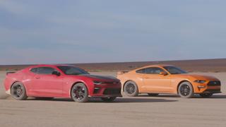 2018 Chevrolet Camaro SS 1LE vs. 2018 Ford Mustang GT