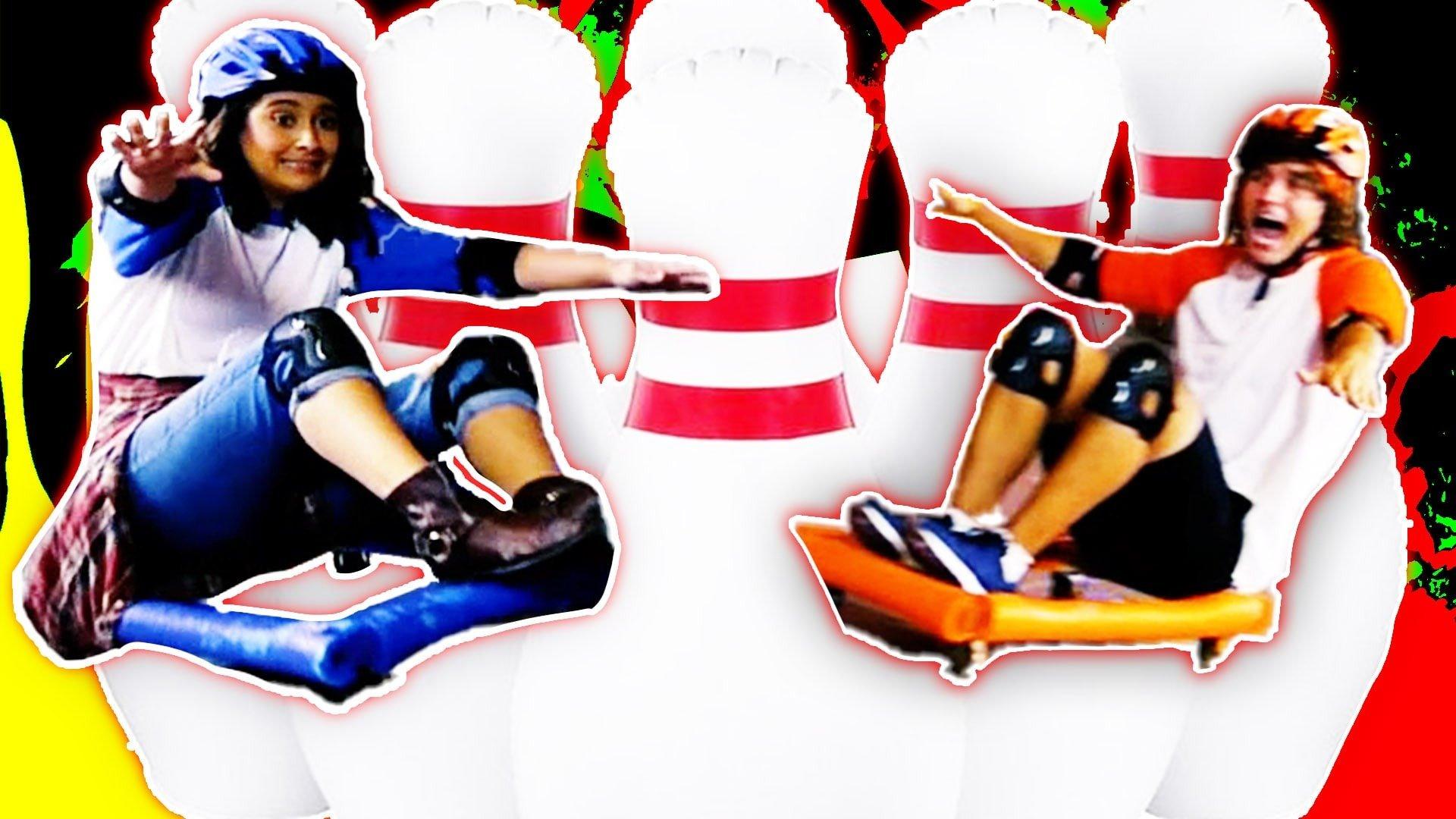 Best of pocket.watch Challenge Squad Human Bowling, Chrono Bomb and Toilet Trouble in Real Life!