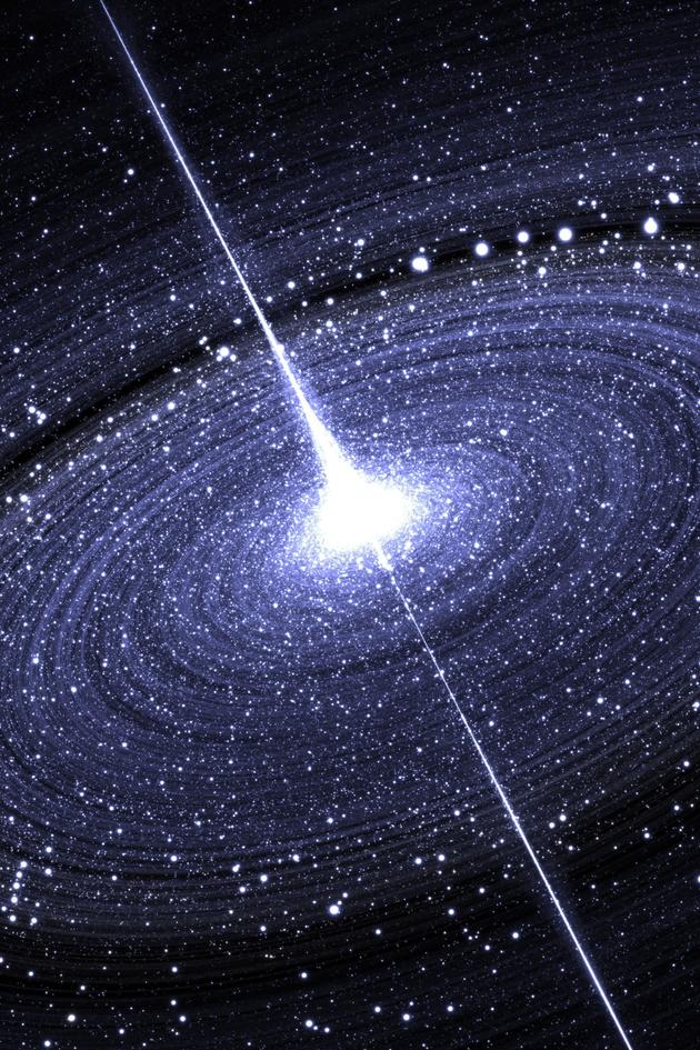 Monster Black Holes: Hawking's Giants