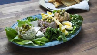 3-Salad Chef's Salad Plate