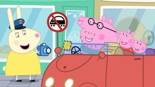 Father's Day; Grandpa Pig's Metal Detector; Parking Ticket; Funny Music; Grampy Rabbit's Boatyard