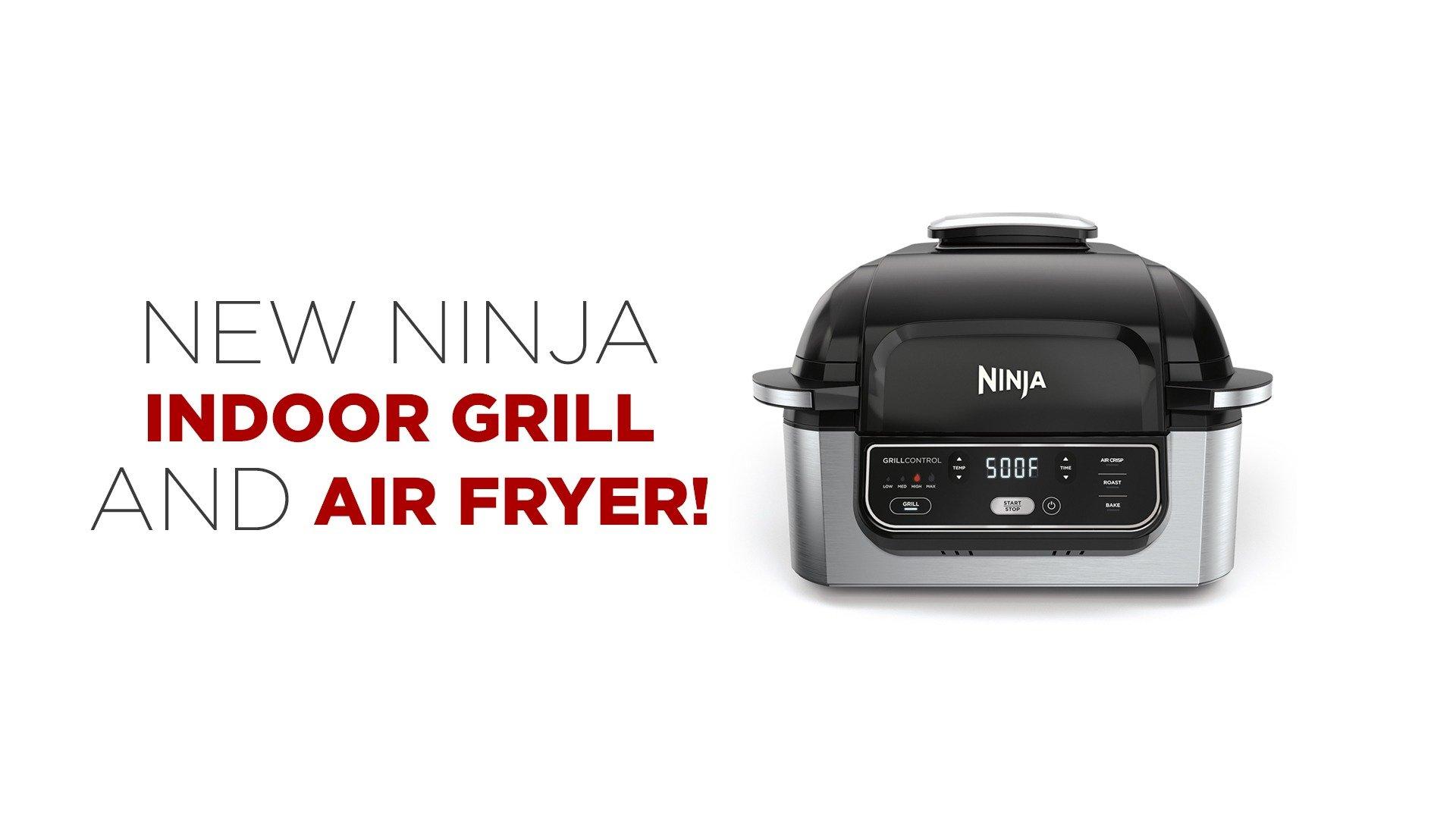 New Ninja Indoor Grill AND Air Fryer!