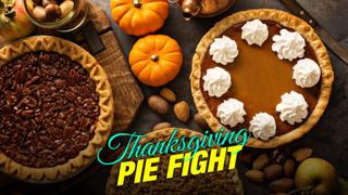 Thanksgiving Pie Fight
