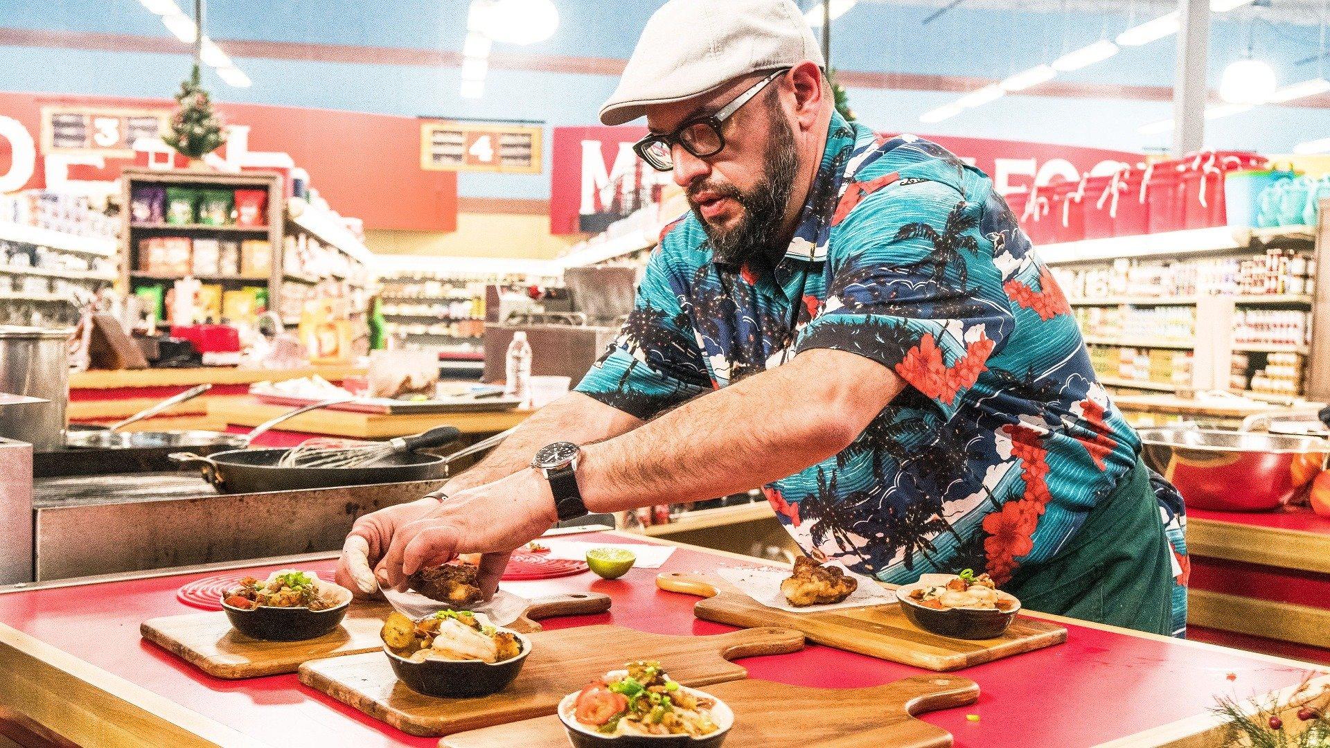 Guy's Grocery Games Judges' Holiday Ultimate Naughty List