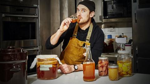 Brad Makes Pickled Mussels And More