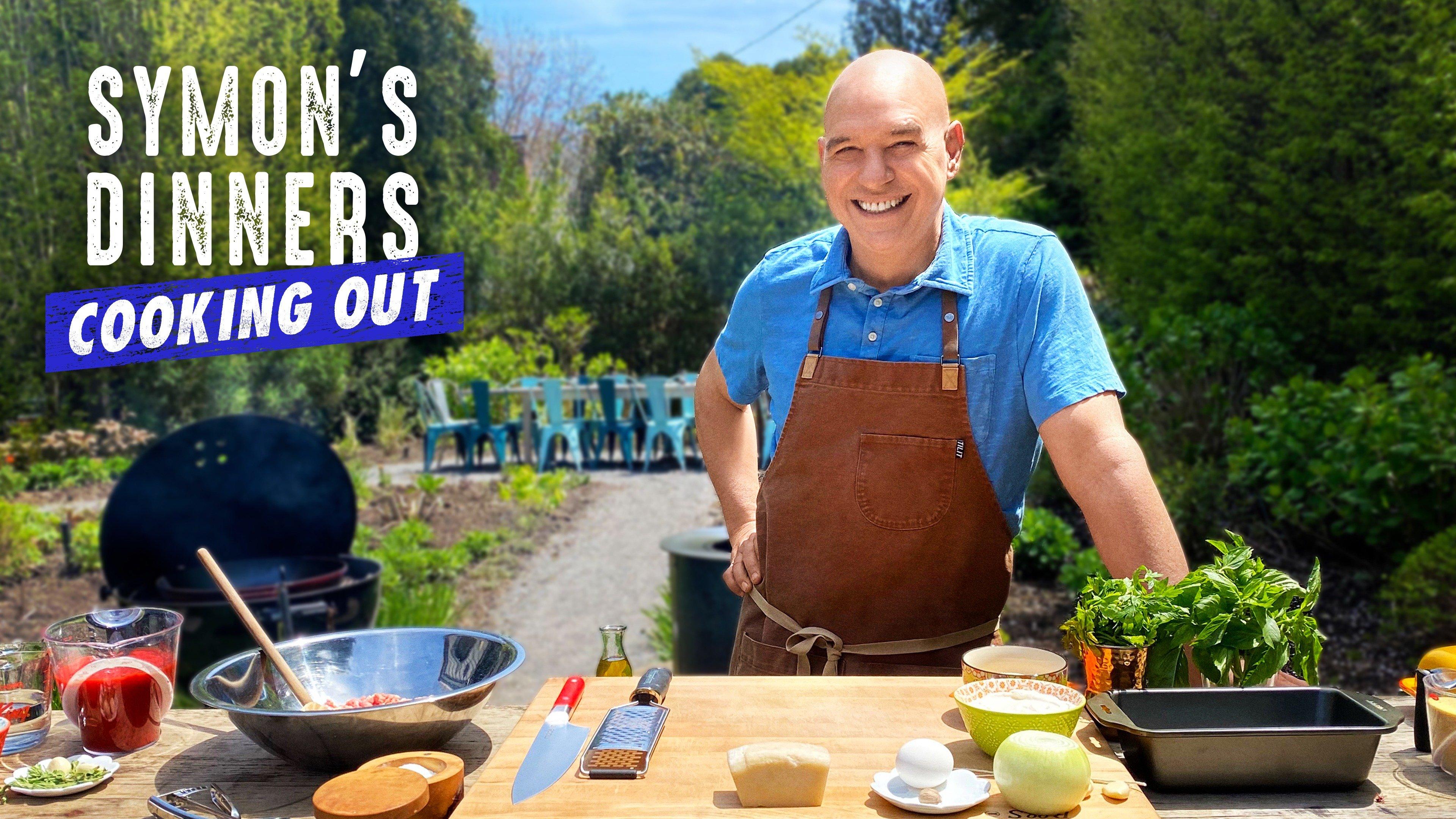 Cooking out. Cook out. cooking.