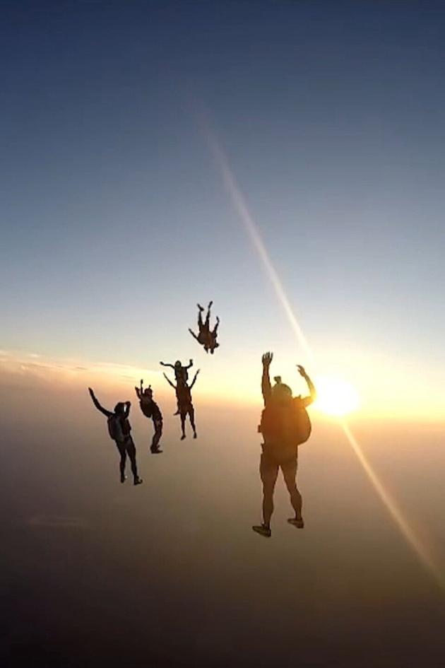 Skateboarding, Skiing & Skydiving