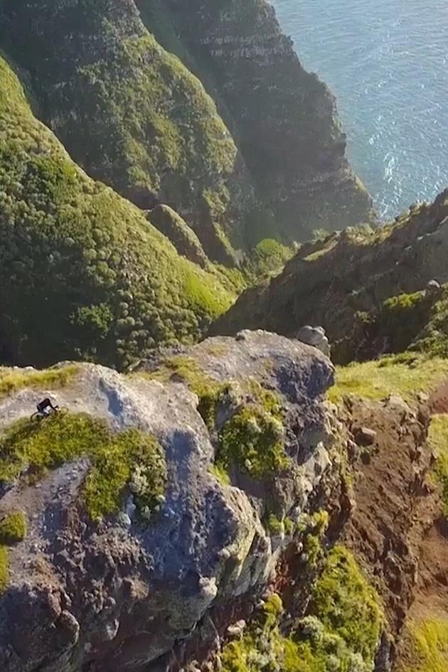 Cycling, Cliff Jumping & Slacklining