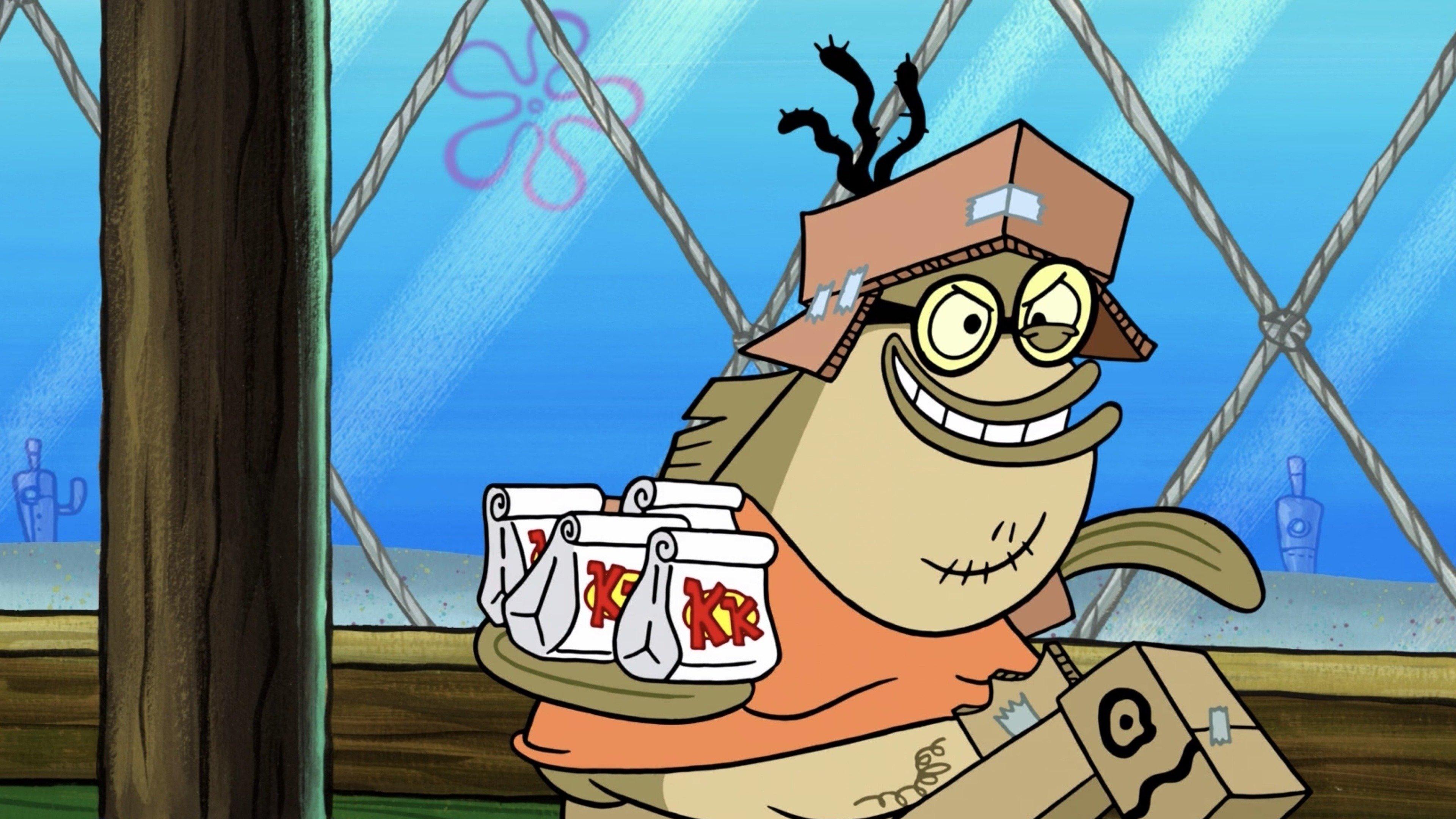 SpongeBob SquarePants Bubble Bass's Tab; Kooky Cooks