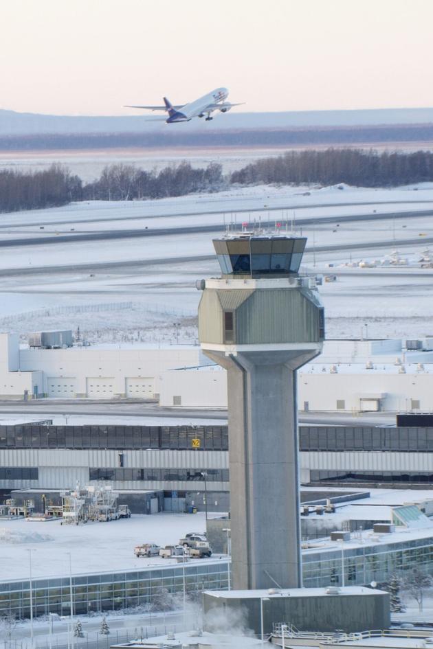 Ice Airport Alaska