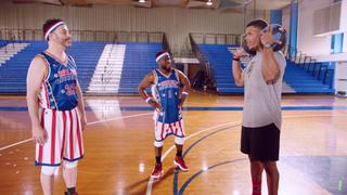 Harlem Globetrotters Train Jimmy Kimmel and Kevin Hart