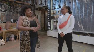Dulcé Sloan Does Archery