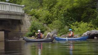 Paddling the Madawaska River