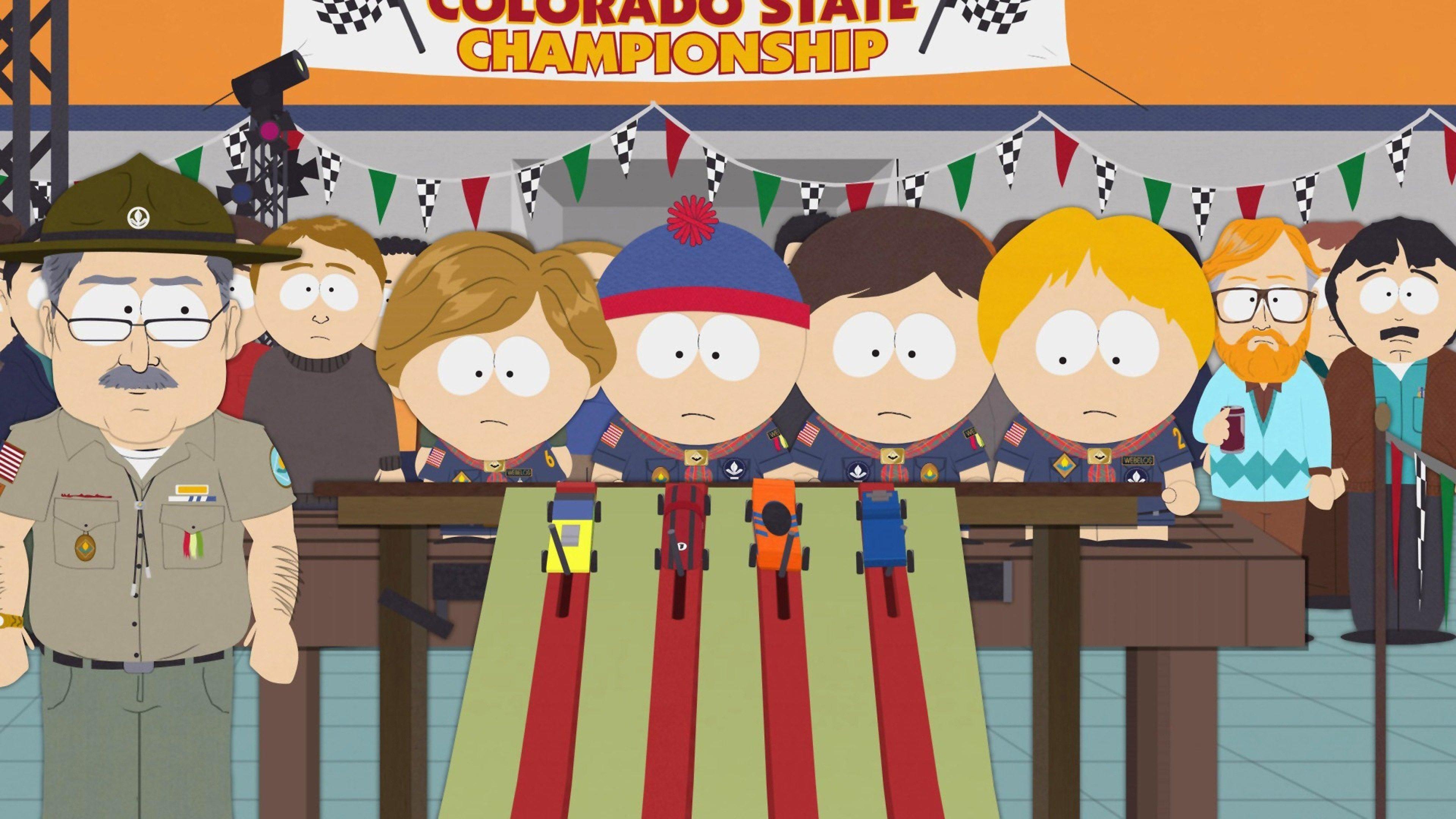 South Park Pinewood Derby
