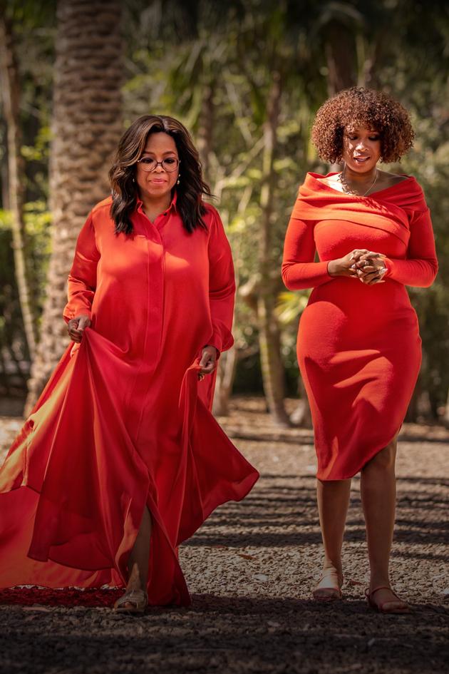 Oprah and Jennifer Hudson