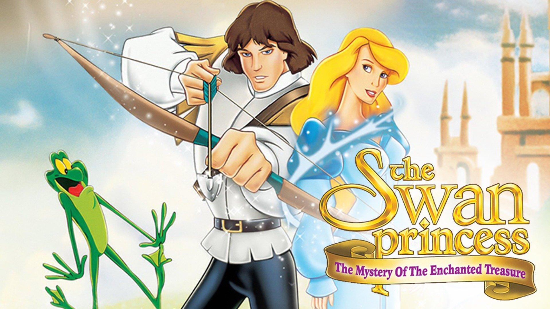 Multfilmlar uzbek tilida 2020 yil. Принцесса лебедь 2 тайна замка. The Swan Princess: the Mystery of the Enchanted Treasure. The Swan Princess: the Mystery of the Enchanted Treasure Постер. The Swan Princess: Kingdom of Music Постер.