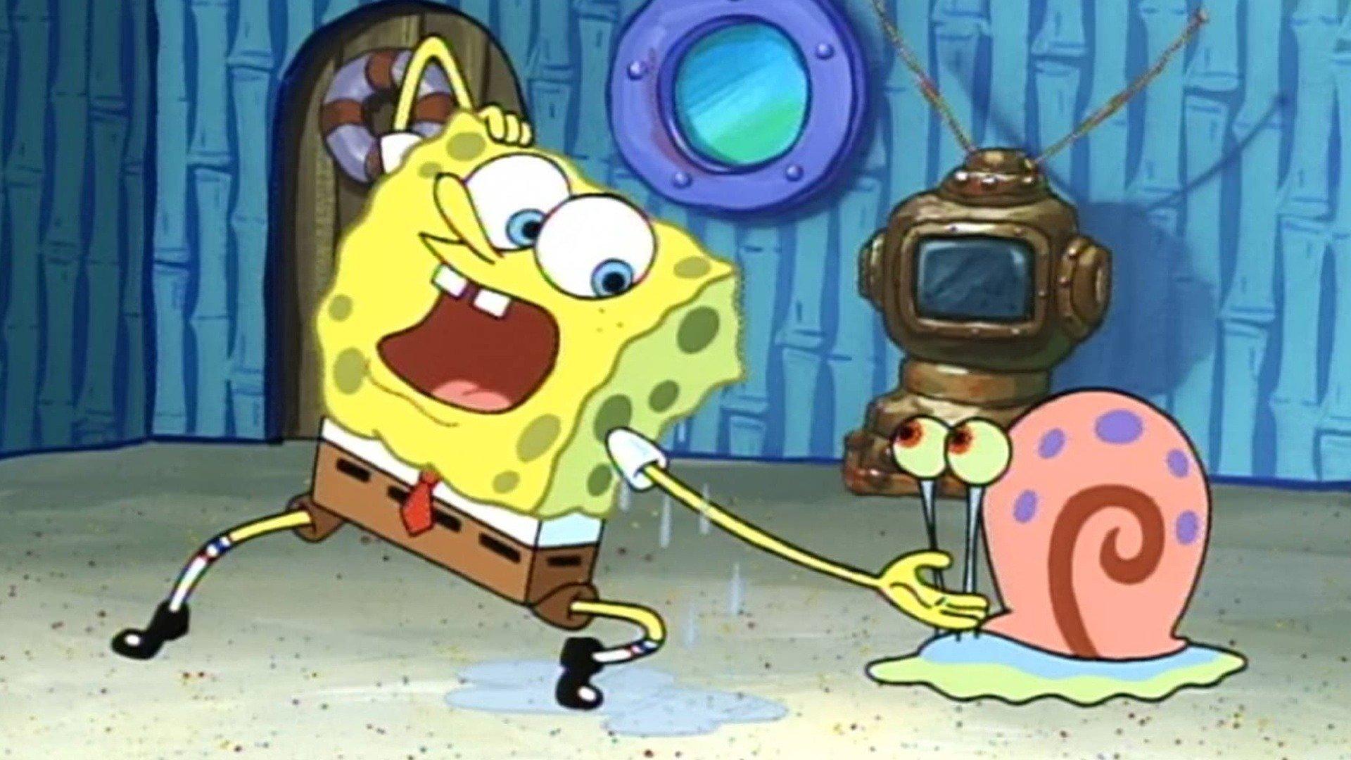 SpongeBob SquarePants: Gary Takes a Bath