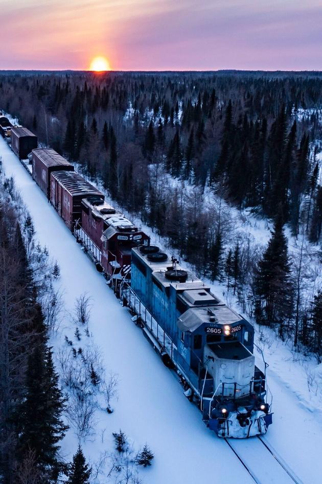 World's Greatest Train Journeys From Above