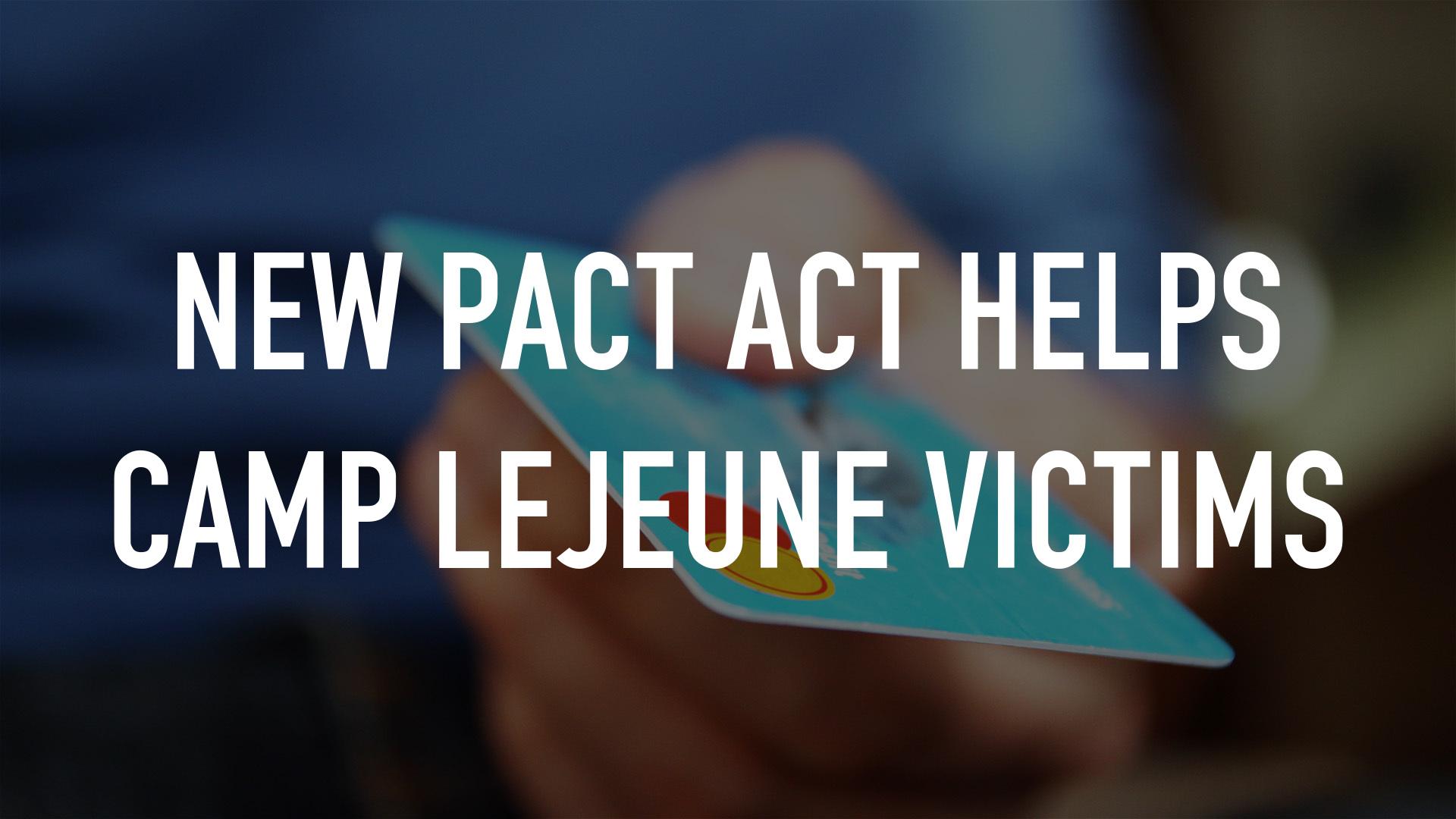 Watch New PACT ACT helps Camp Lejeune Victims Streaming Online on Philo