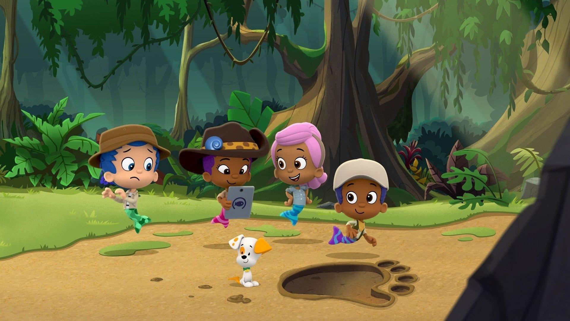 Bubble guppies search for the great silverback 