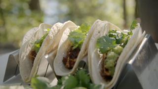 Rabbit Tacos & Pheasant With Apple Gravy