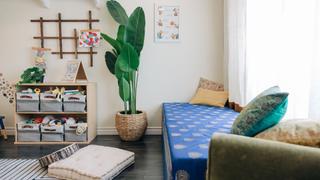 A Color-Popping Chic Playroom