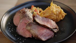 Grilled Venison & Duck Gumbo