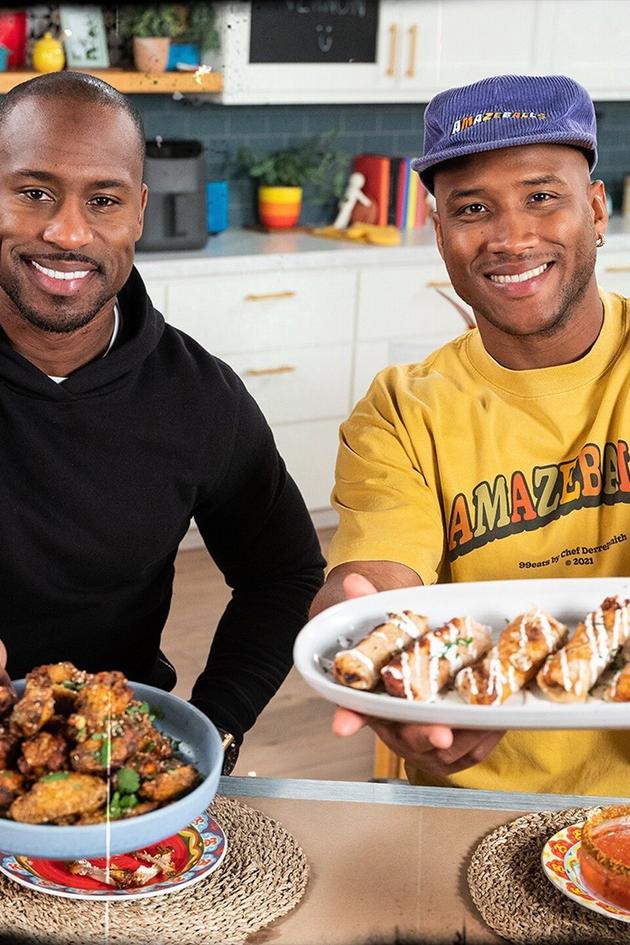 Vernon Davis and the Ultimate Game Day Spread
