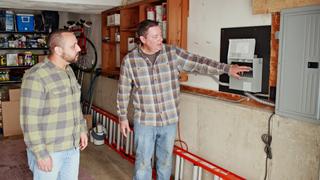 Generator Hookup; Brick Lintel Repair