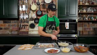 Josh Makes Wendy's Baconator Lasagna