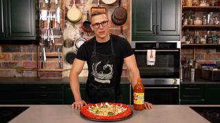 Josh Makes A Flamin' Hot Cheetos Pizza