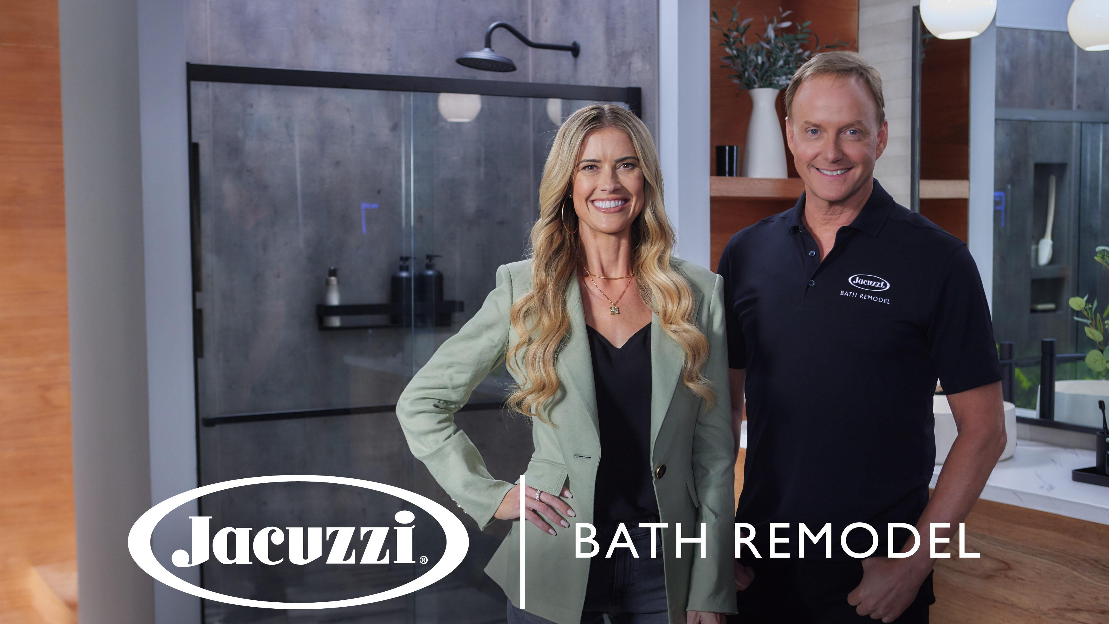 Watch CHRISTINA HALL and Jacuzzi® amazing bathroom makeovers + SPECIAL