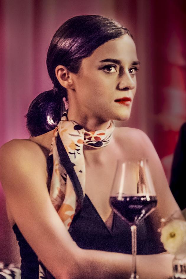 Woman With the Red Lipstick