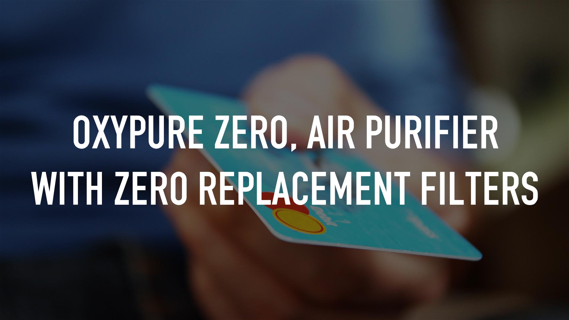 Watch Oxypure Zero, Air Purifier With Zero Replacement Filters