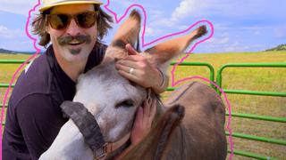 PaddyO Sucks at Burro Racing