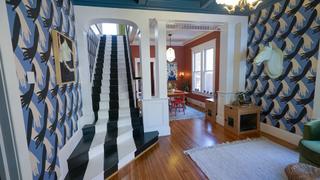 Entryway and Loft: Elevating An Eccentric One-of-a-Kind Craftsman