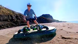 Skimboards Are Cool; Skimboard Hovercrafts Are Way Cooler