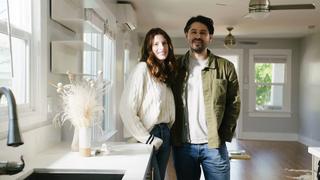 Skylar & Tyler's Blank Bungalow / Melissa's Galley Kitchen Glow Up