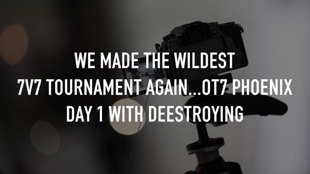 We made the Wildest 7V7 tournament Again...OT7 Phoenix Day 1 With Deestroying